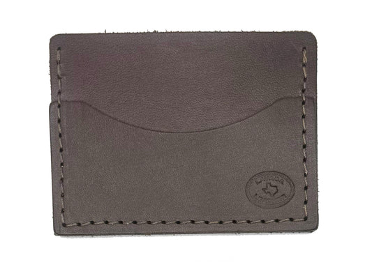Lavaca Leather - Plain Minimalist Wallet - 2 Outside/1 Inside Pocke