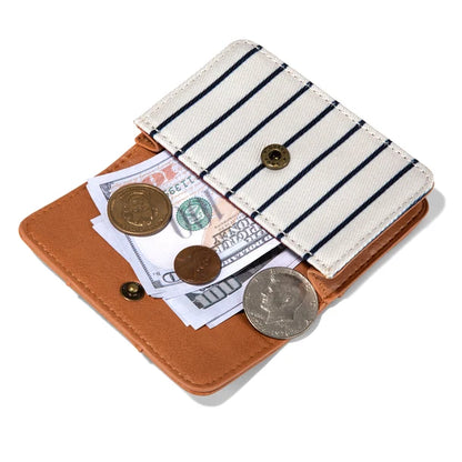 Montana West Wholesale - Lee Striped Small Wallet