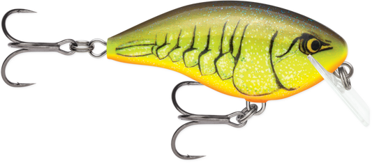 RAPALA - OG Big Rocco 6 - 5/8oz - Chartreuse Rootbeer Craw