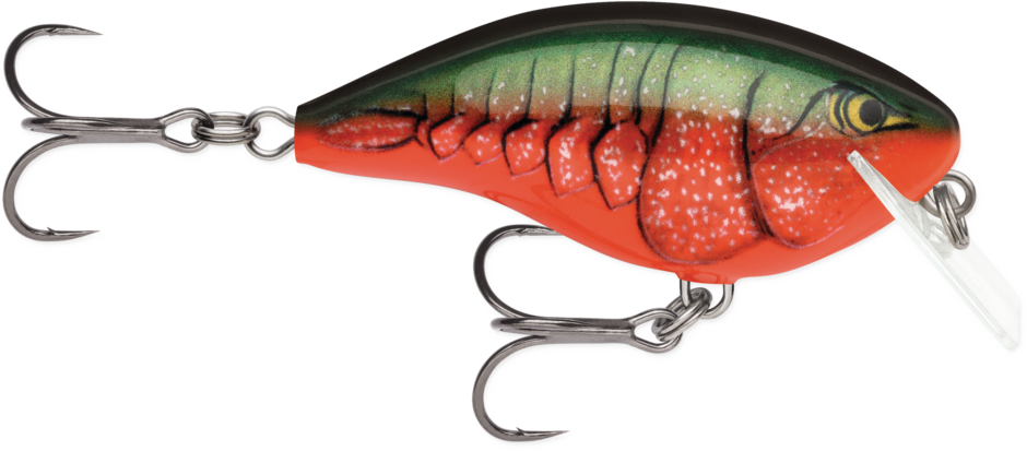 RAPALA - OG Rocco 5 - 2-1/2" 3/8oz - Red Crawdad