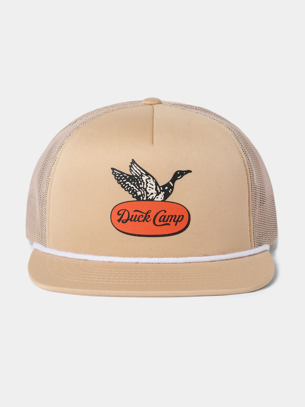 Duck Camp Duck Scripture Retro Trucker - Wheat