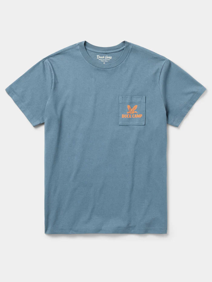Duck Camp -  Flying Mallard Pocket Tee