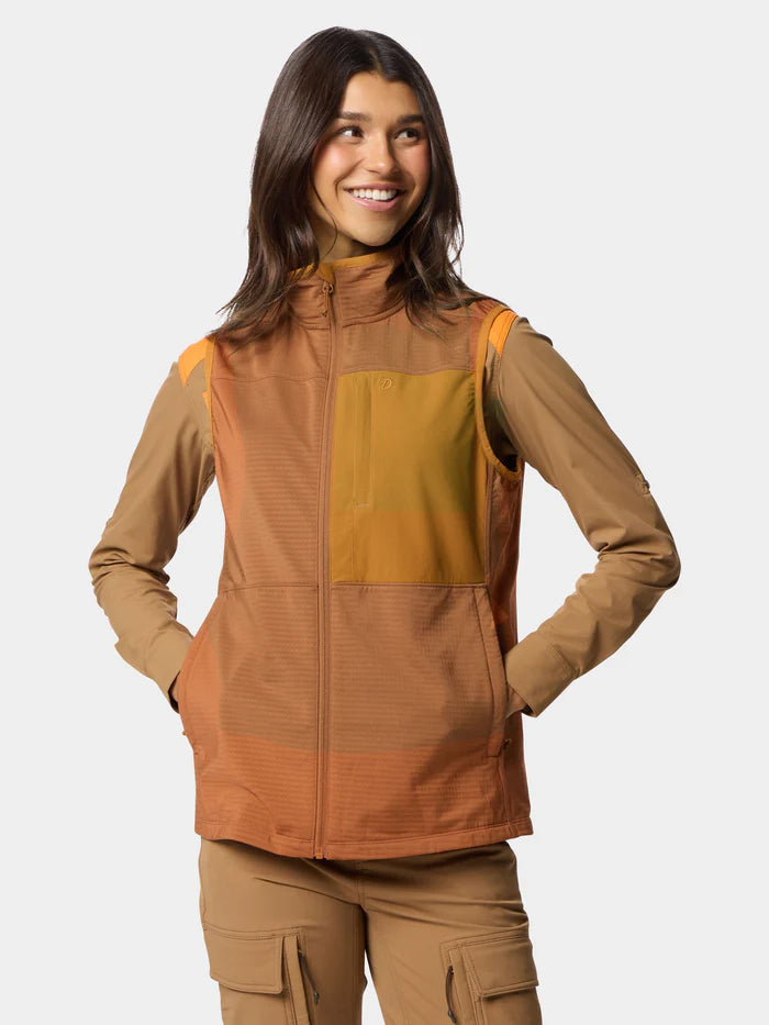 Duck Camp - W's Lightweight Grid Tech Fleece Vest