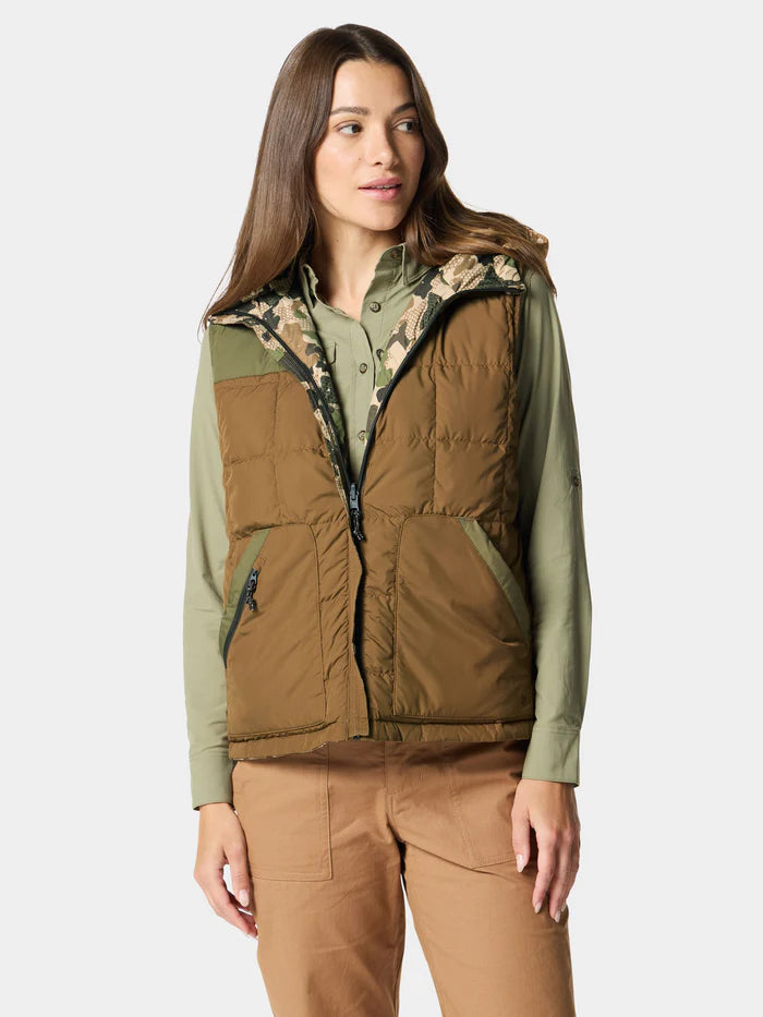 Duck Camp - W's DryDown Reversible Vest