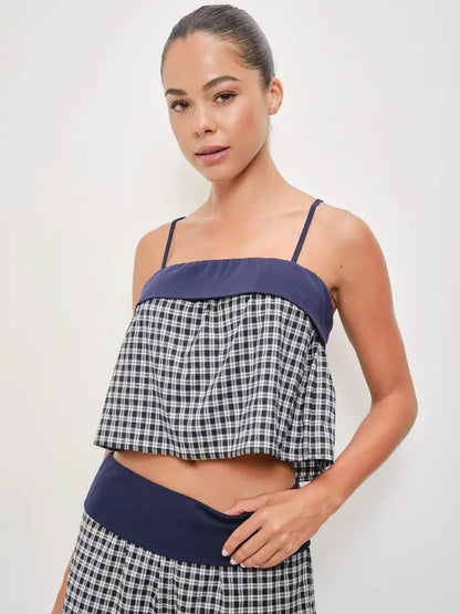 Pretty Garbage - Deanna Gingham Set