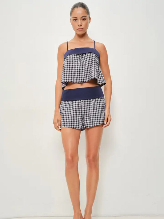 Pretty Garbage - Deanna Gingham Set
