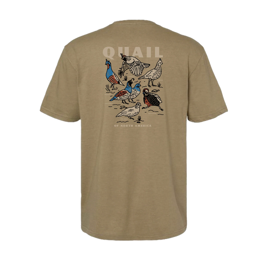 Poncho - Quail of North America T-Shirt