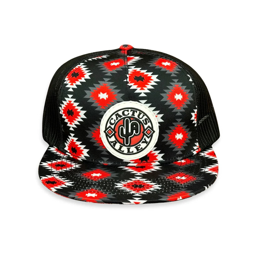 Cactus Alley Hat Co - "Red Diamond" - Aztec Cap