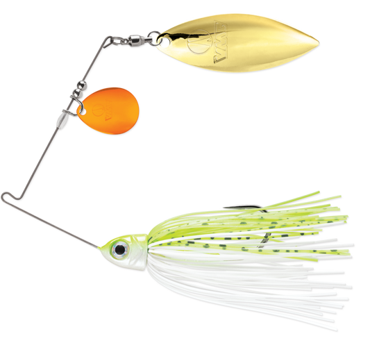 VMC - Spinnerbait - 1/2OZ -  Chartreuse and White Shad