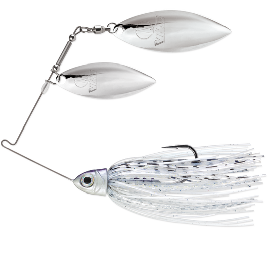 VMC - Double Willow Spinnerbait - 3/8OZ #5/0 - Silver Shiner