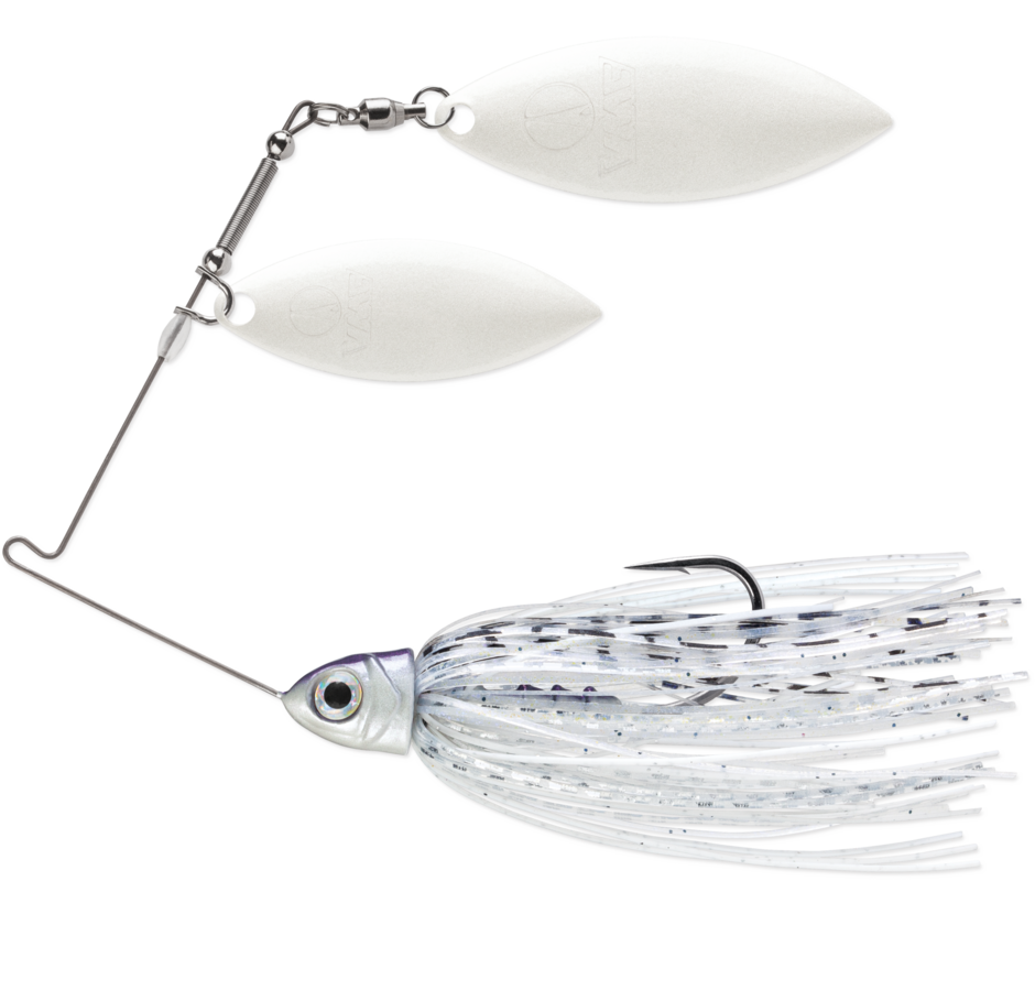 VMC - Double Willow Spinnerbait - 3/8OZ #5/0 - Silver Shiner