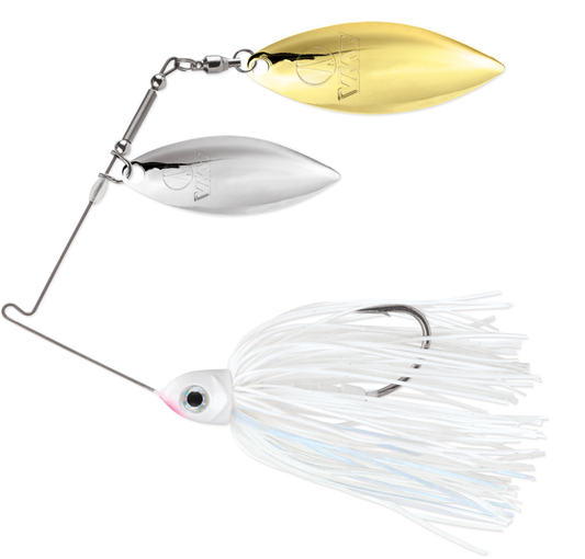 VMC - Double Willow Spinnerbait - 3/8OZ #5/0 - White