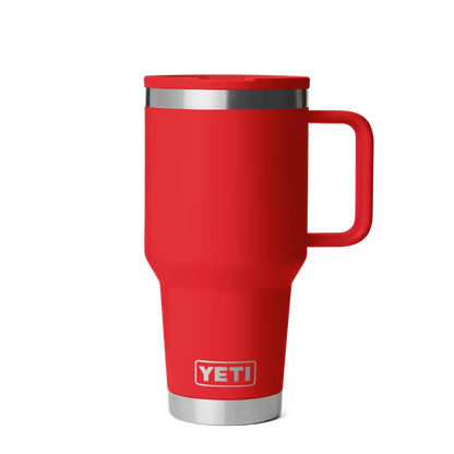 YETI - Rambler 30oz Travel Straw Mug - Rescue Red