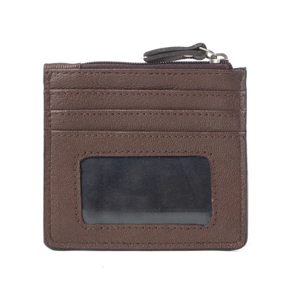 MYRA - Briar Creek Leather Credit Card Holder - Toasted Honey