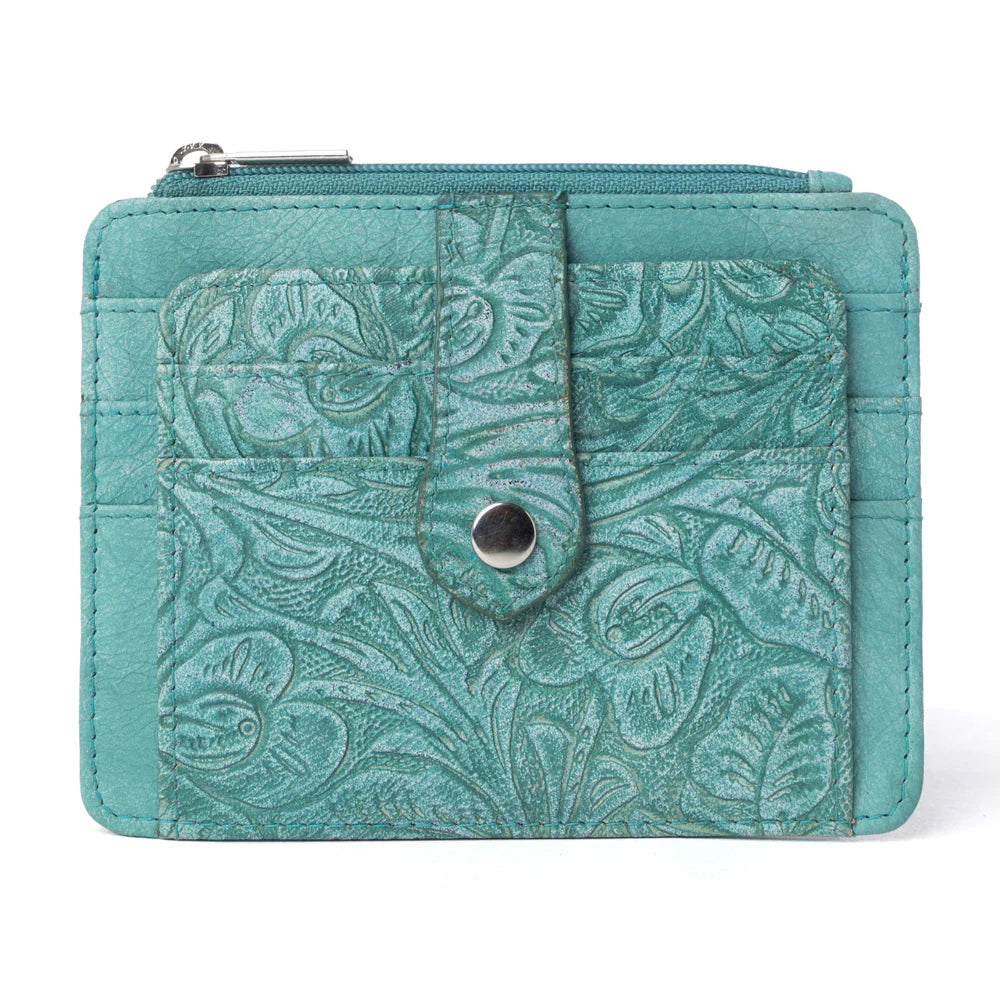 MYRA - Driftwood Cove Credit Card Holder - Ocean Sage