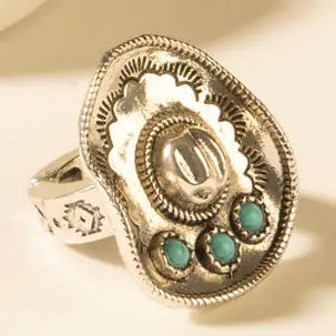 Myra Bag - Western Crown Ring