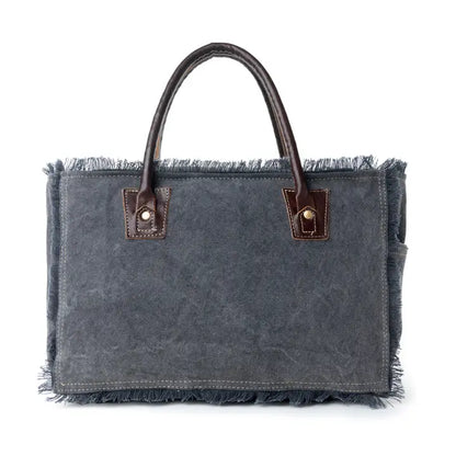 Myra Bag - Articulate Canvas & Hairon Bag