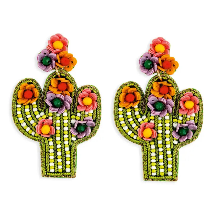 Myra Bag - Cactus in Bloom Earrings