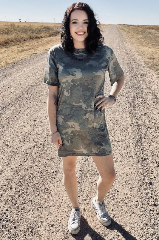 Sterling Kreek - Camo Kreek T-Shirt Dress