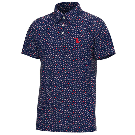 Local Boy Outfitters - Dirty Myrtle Polo - Land of the Free