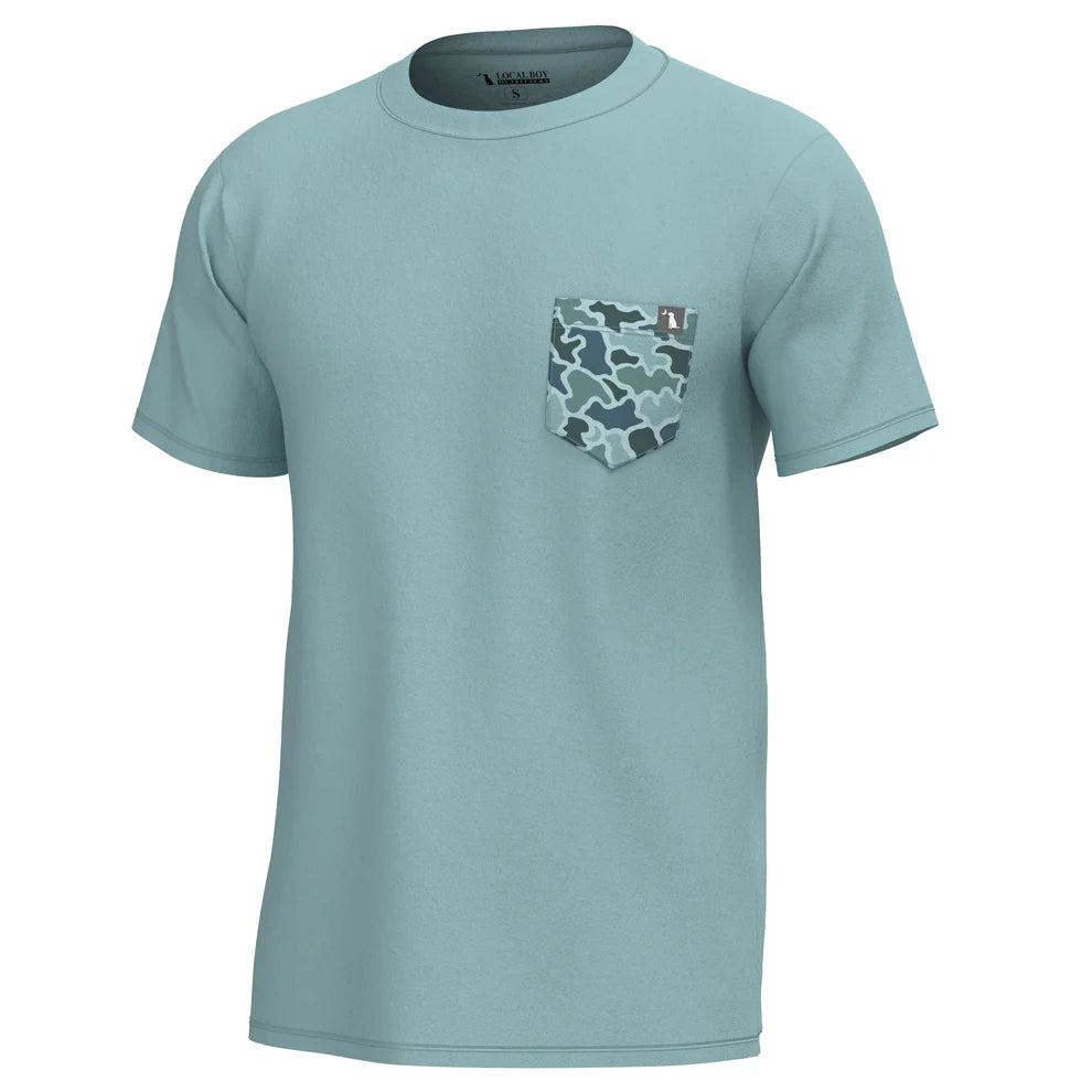 Local Boy Outfitters - Youth S/S Heather-Blend Crew