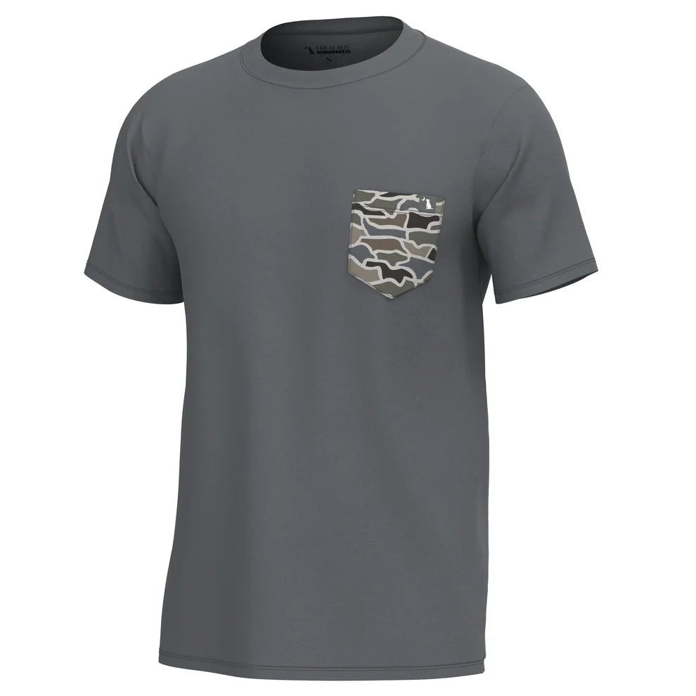 Local Boy Outfitters - S/S Heather-Blend Crew