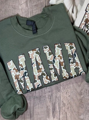 Spirit+Tribe - Camo Mama Sweater