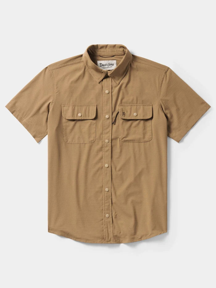Duck Camp - Cast & Blast Perforated Shirt - Short Sleeve