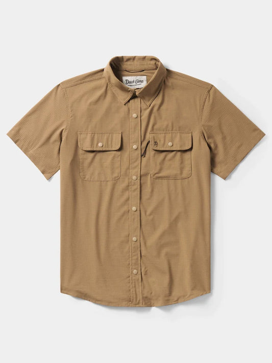 Duck Camp - Cast & Blast Perforated Shirt - Short Sleeve