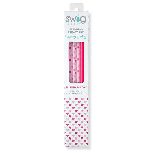 Swig - Falling In Love Straw Set