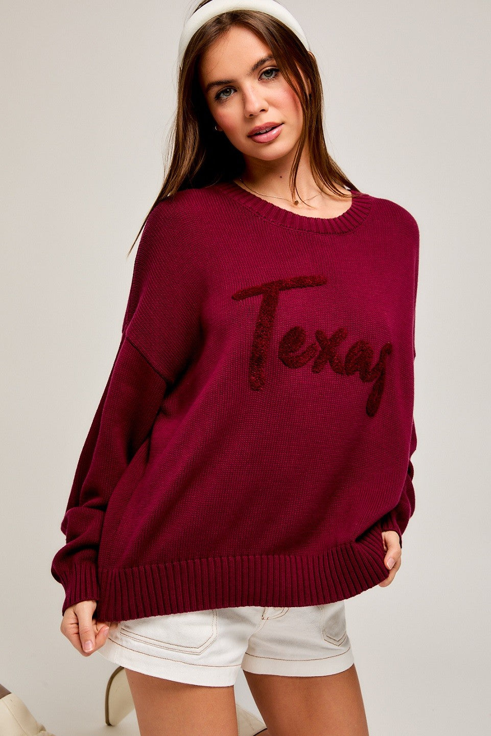Le Lis - Round Neck Texas Sweatshirt