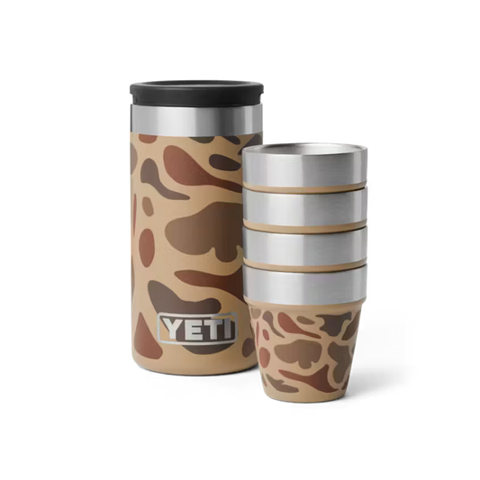 YETI - Shot Glasses & Case - Wetlands Camo