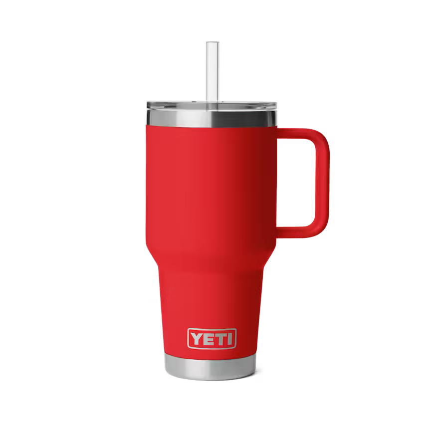 YETI - Rambler 35oz Straw Mug 2.0 - Rescue Red