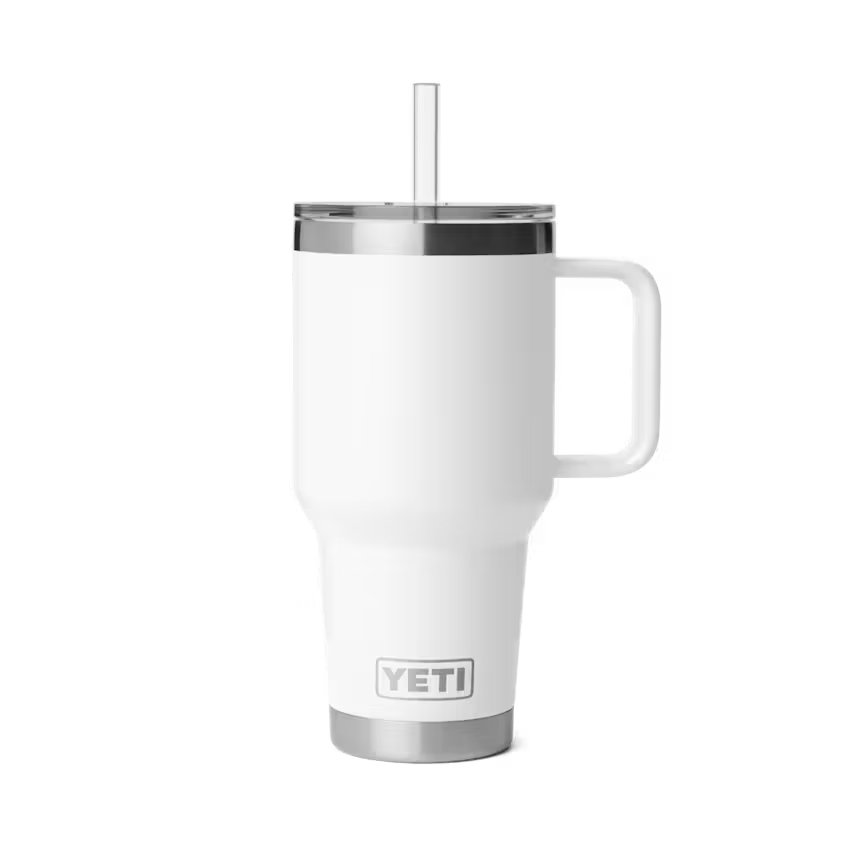 YETI - Rambler 35oz Straw Mug 2.0 - White
