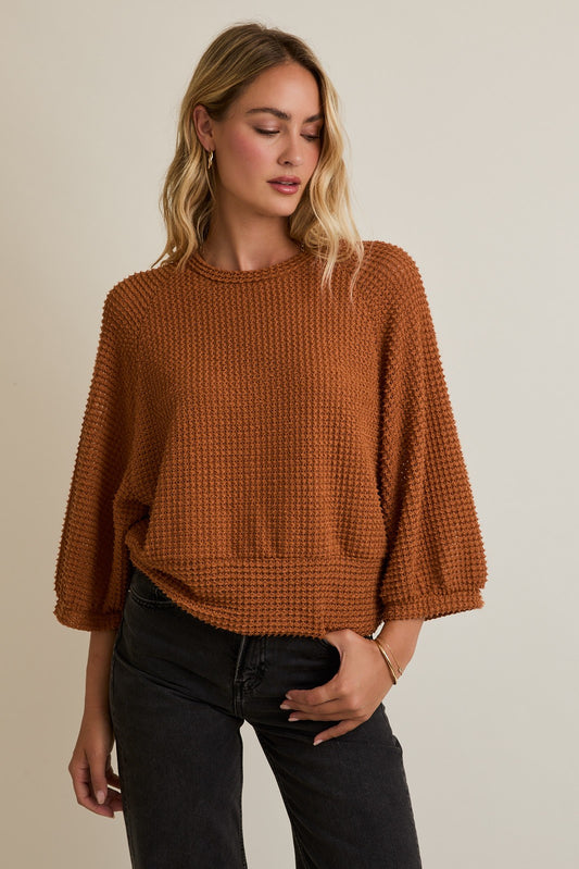 Gilli - Round Neck Long Sleeve Top