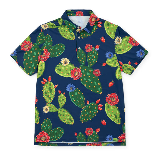 Two Dove - Prickly Pear Golf Polo