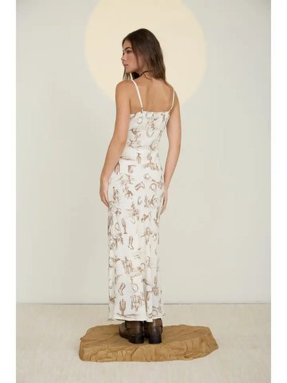 The Workshop Studio - Western Midi Dress