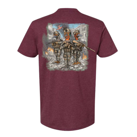 Combat Waterfowl - Teal Team Six - Short Sleeve Tee