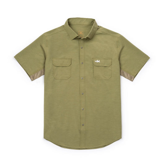 Two Dove - Rio Ultimate Outdoor Blend Short Sleeve - Olive Green - 2XL