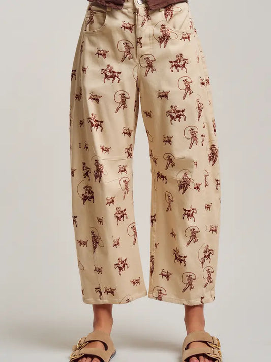 Urban Daizy - Western Barrel Pants