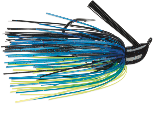 VMC - Utility Jig - 3/8oz #4/0 - Electric Blue Chartreuse
