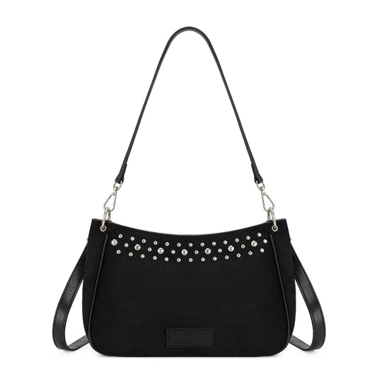 MW - WRAN STUDDED SHOULDER BAG