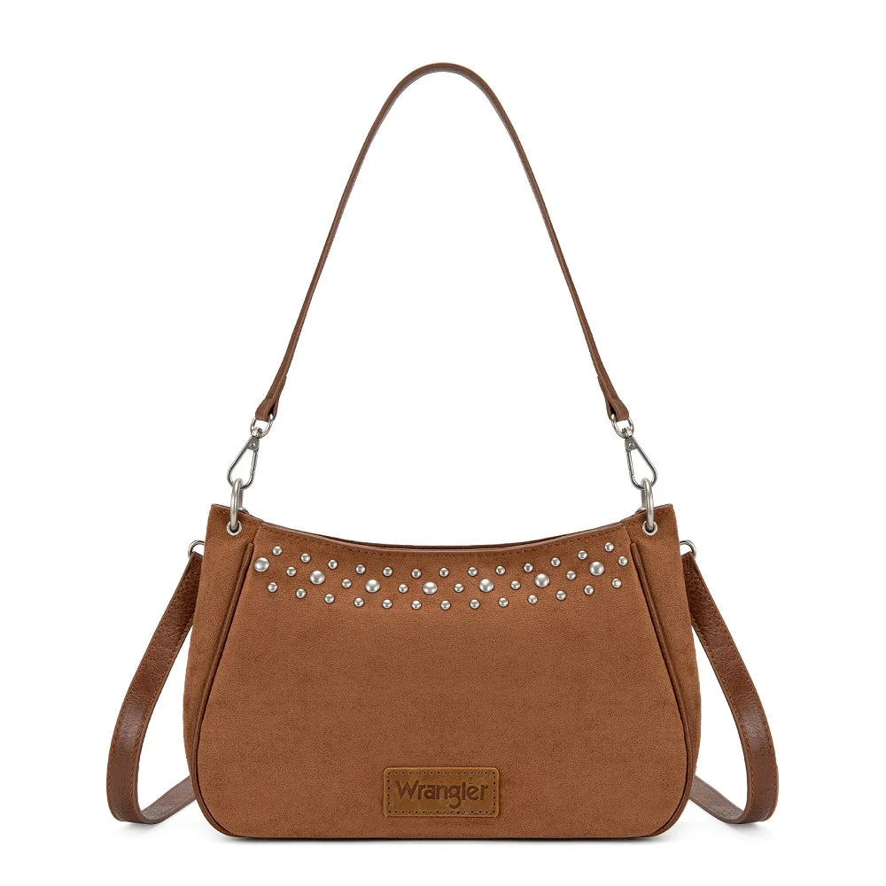 MW - WRAN STUDDED SHOULDER BAG