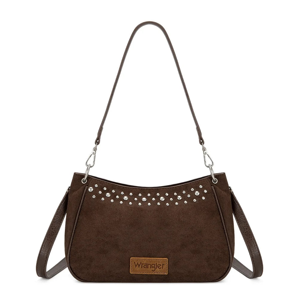 MW - WRAN STUDDED SHOULDER BAG