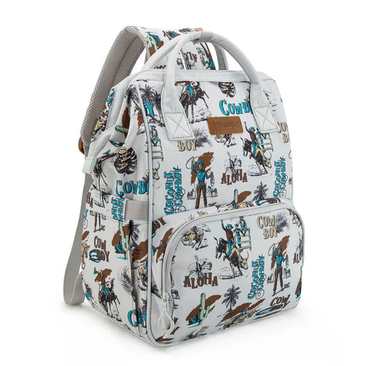 Wrangler Cowboy Printed Callie Backpack/Diaper Bag