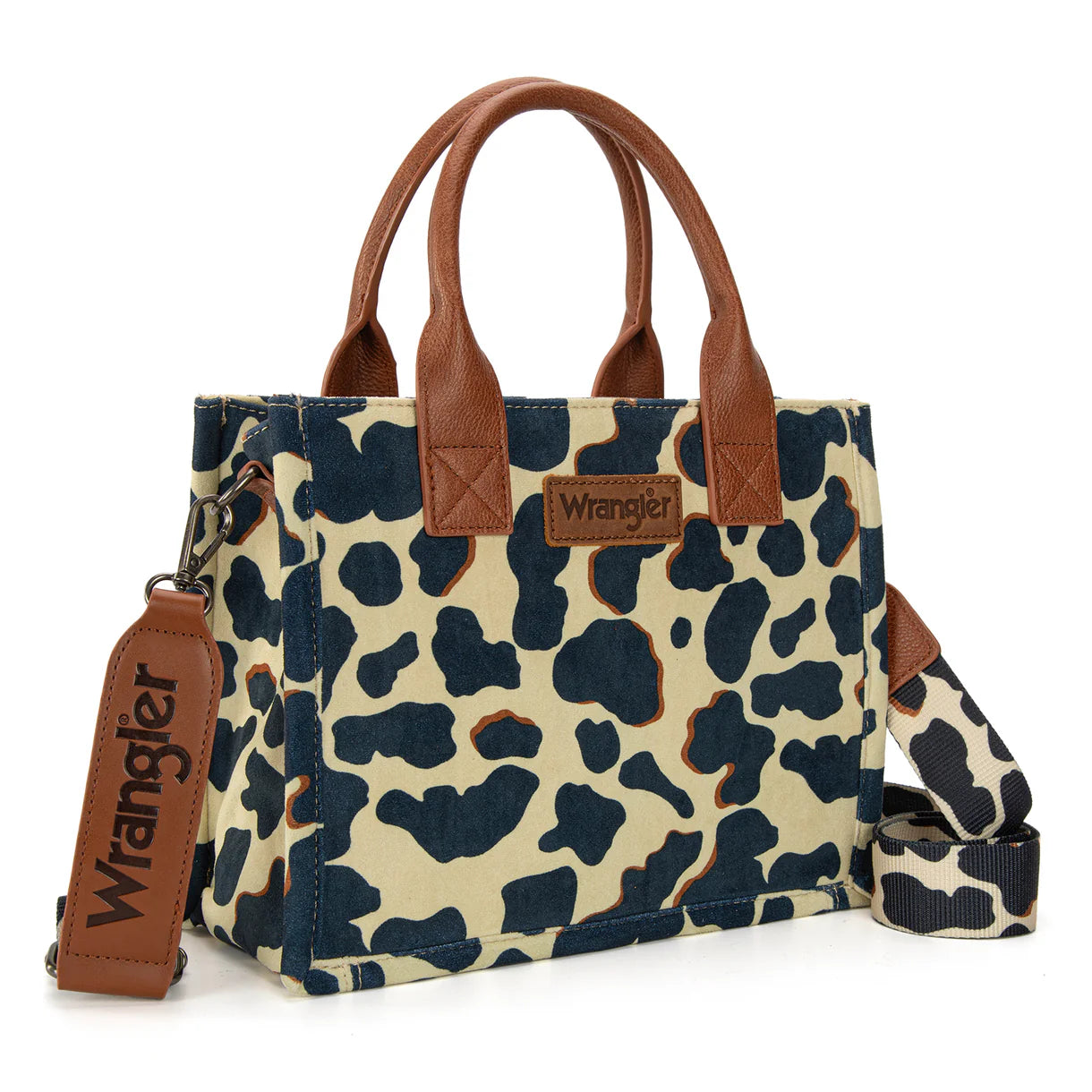 Montana West - Wrangler Cow Print Tote