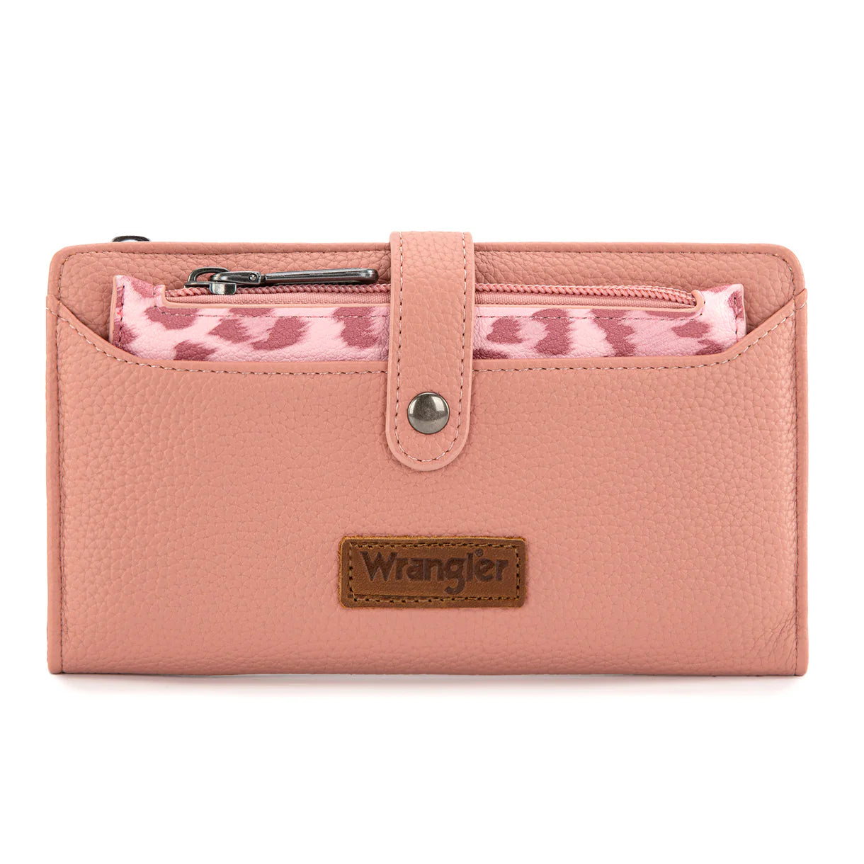 Montana West - Wrangler Western Bi-Fold RFID Wallet/Wristlet With Detachable Pouch