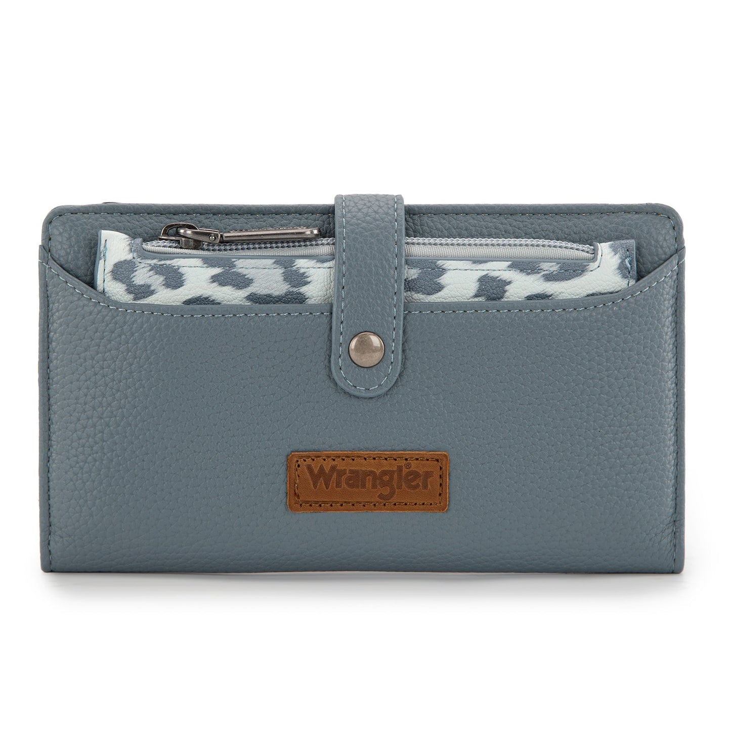 Montana West - Wrangler Western Bi-Fold RFID Wallet/Wristlet With Detachable Pouch