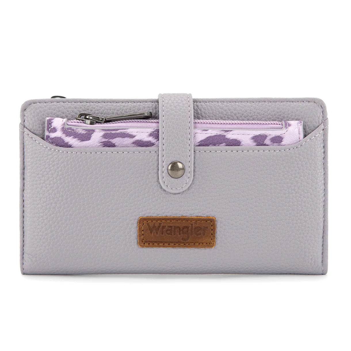 Montana West - Wrangler Western Bi-Fold RFID Wallet/Wristlet With Detachable Pouch