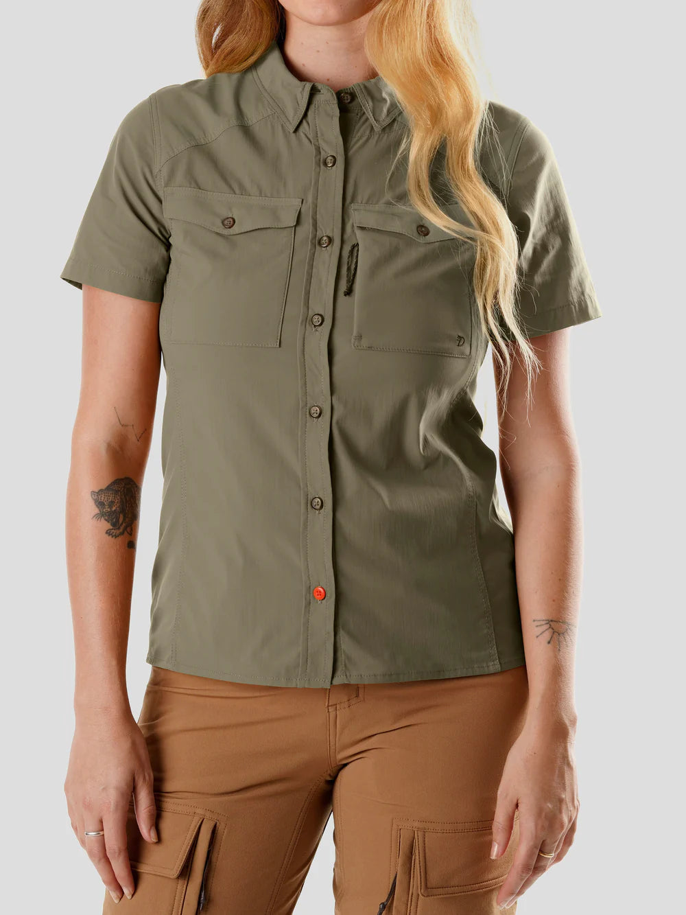 Duck Camp - W's Lightweight Hunting Shirt - Short Sleeve